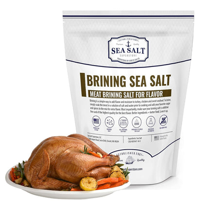 Brining & Curing Salt, Turkey Brine, Meat Curing, 5 lb