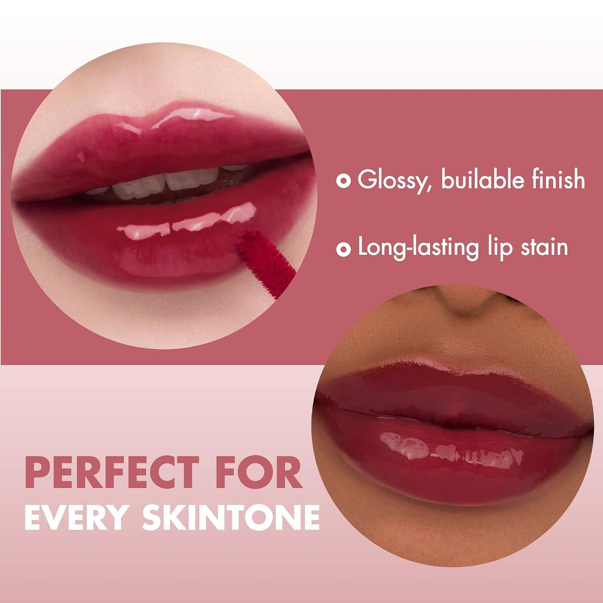 Juicy Lasting Tint | Glossy Lip Tint | Plum Coke V1 | 0.19oz