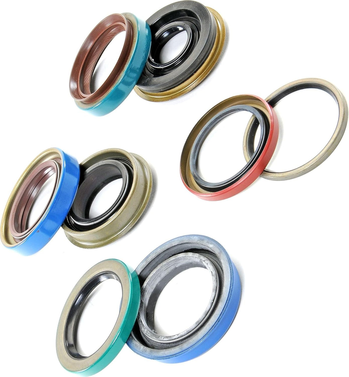 APDTY 111177 Transfer Case Complete Seal Kit; NP242 Transfer Case