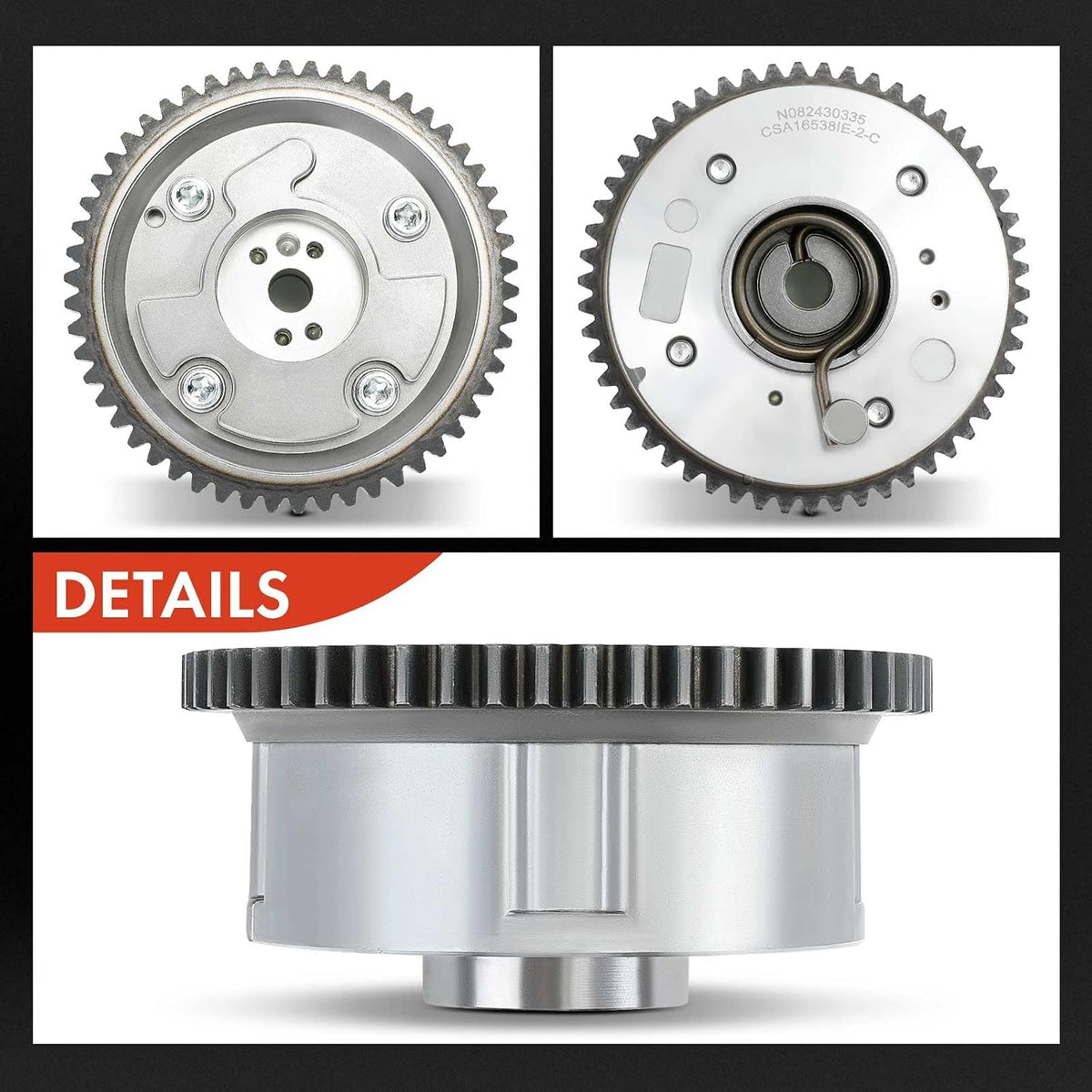 A-Premium Intake & Exhaust Variable Valve Timing Sprocket Camshaft Adjuster