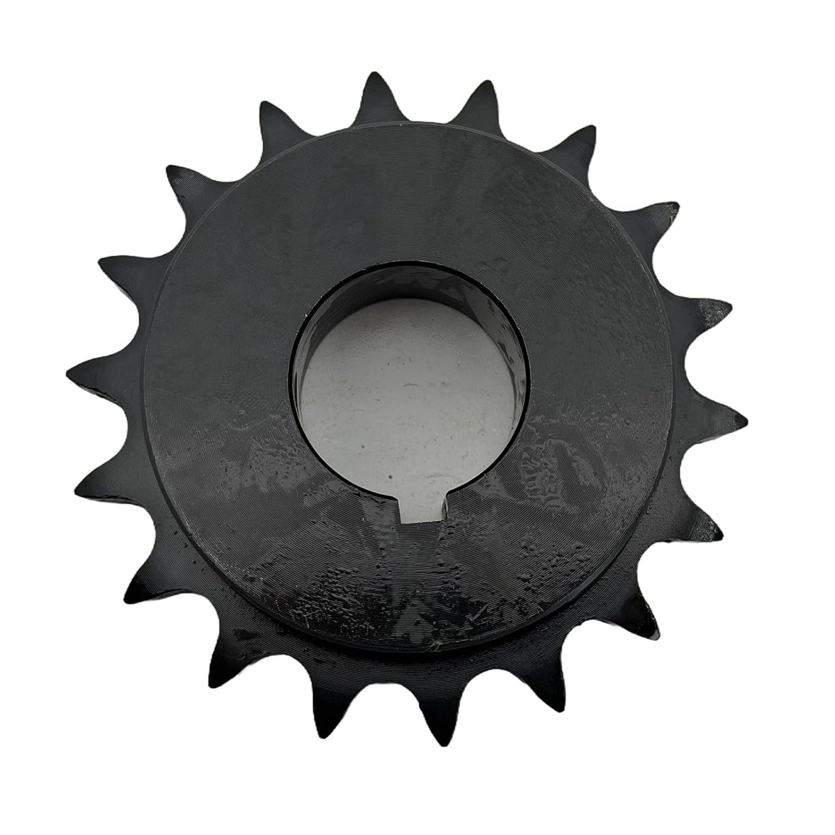 #50 Roller Chain Sprocket Type B 1 1/4 inch Bore 18 Tooth, Hardened Antirust 1045 Steel Drive Sprockets 50B18-1 1/4