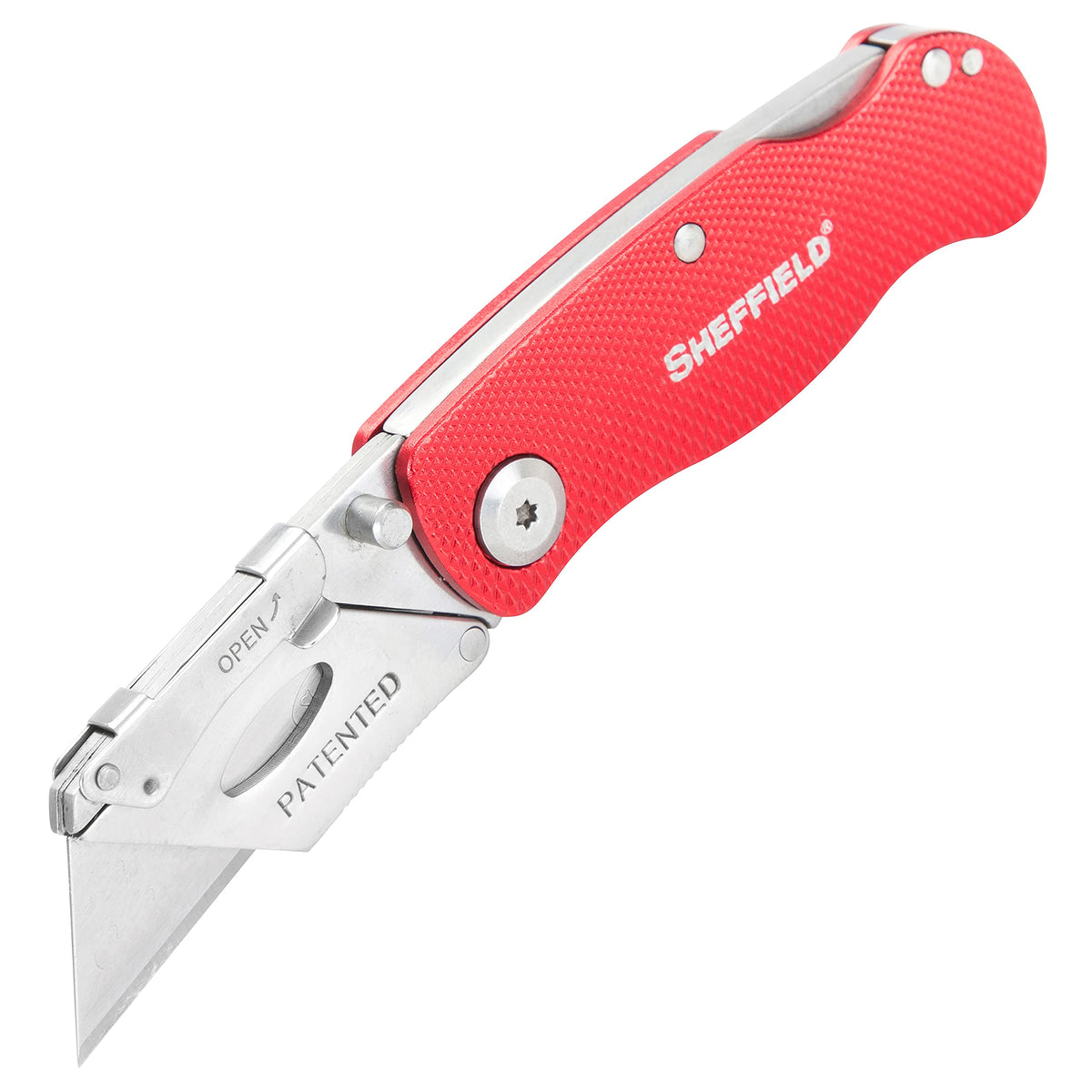 Folding Utility Knife, Accepts Standard Utility Knife Blades