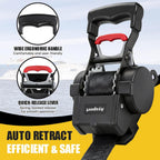 Ayaport Boat Retractable Tie Down Straps to Trailer 1.75in x 6ft