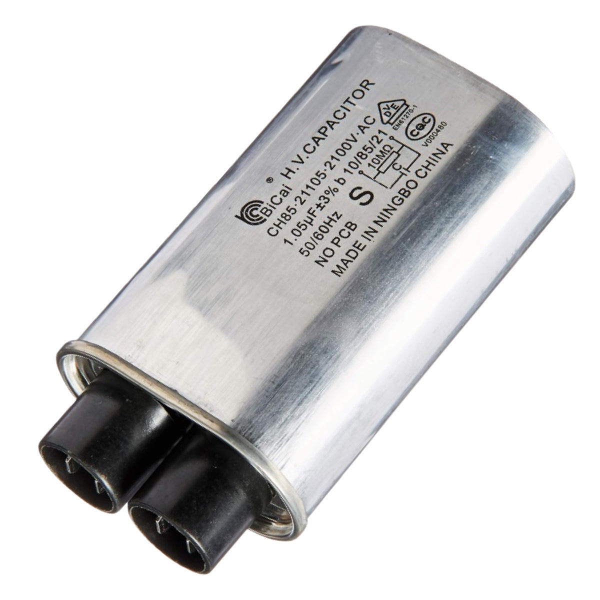 W10850446 Universal Microwave Capacitor 1.05 MFD uf Compatible with Top Brands