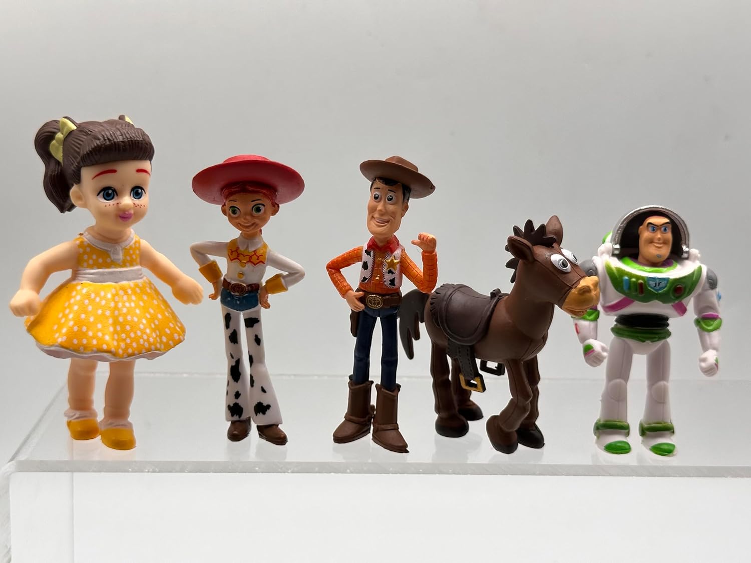 for Toy Theme Story 17Pcs Cartoon Figures Set, Cute Figurines Table Decorations Birthday Party Decorations Car