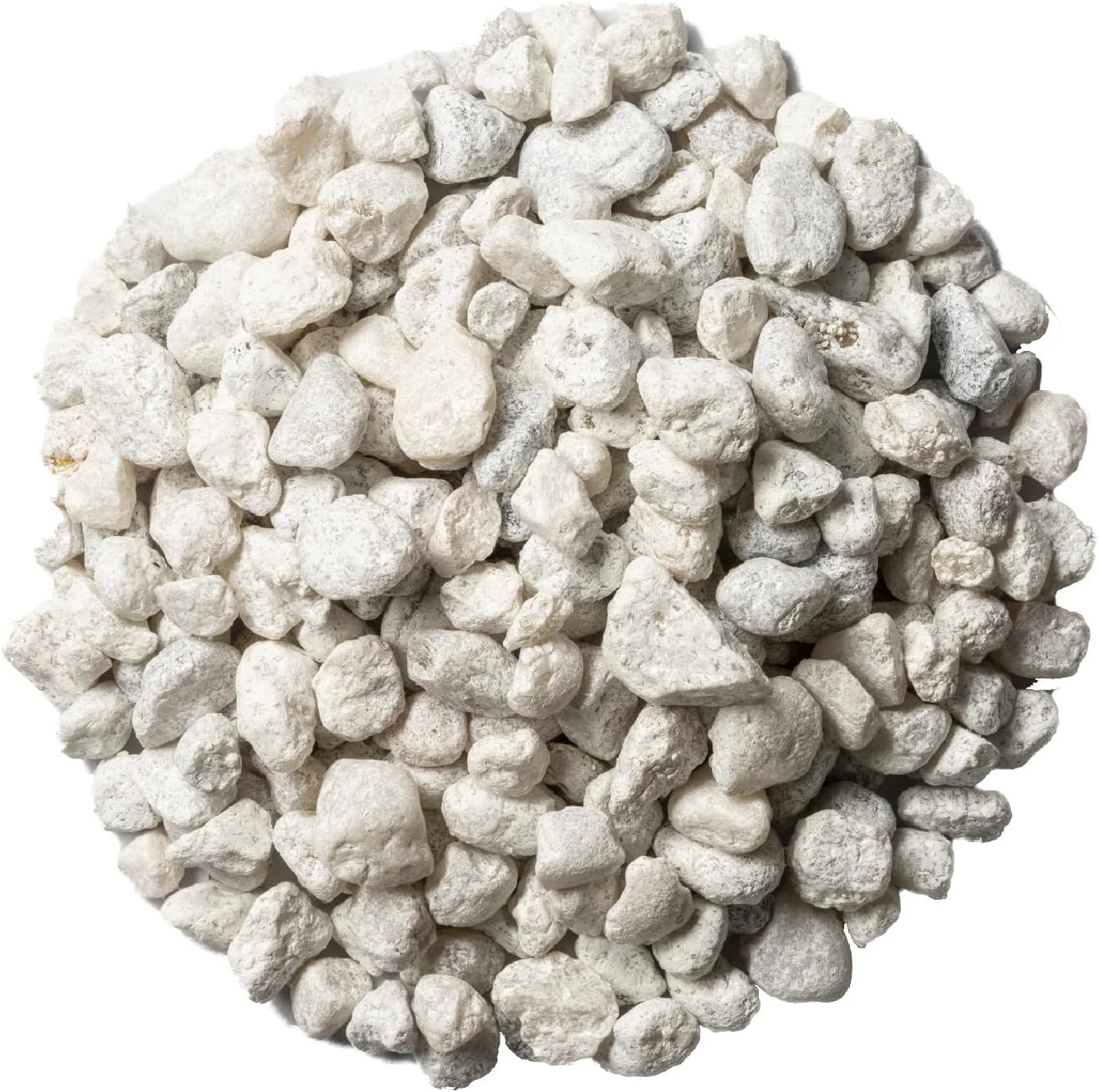 aquarium Gravel 5 Pounds, White, Complements GloFish Tanks (29022)