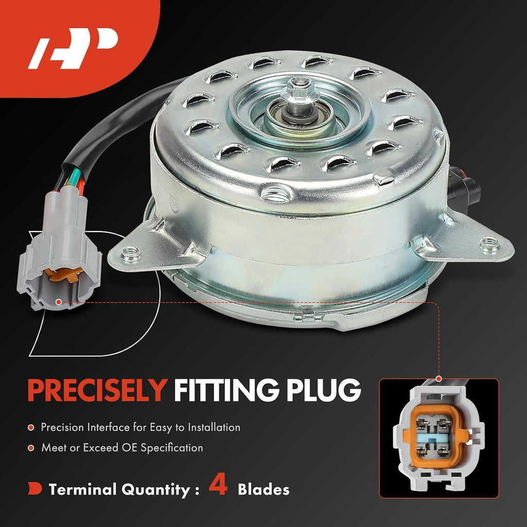 A-Premium Radiator Fan Motor Compatible with Nissan