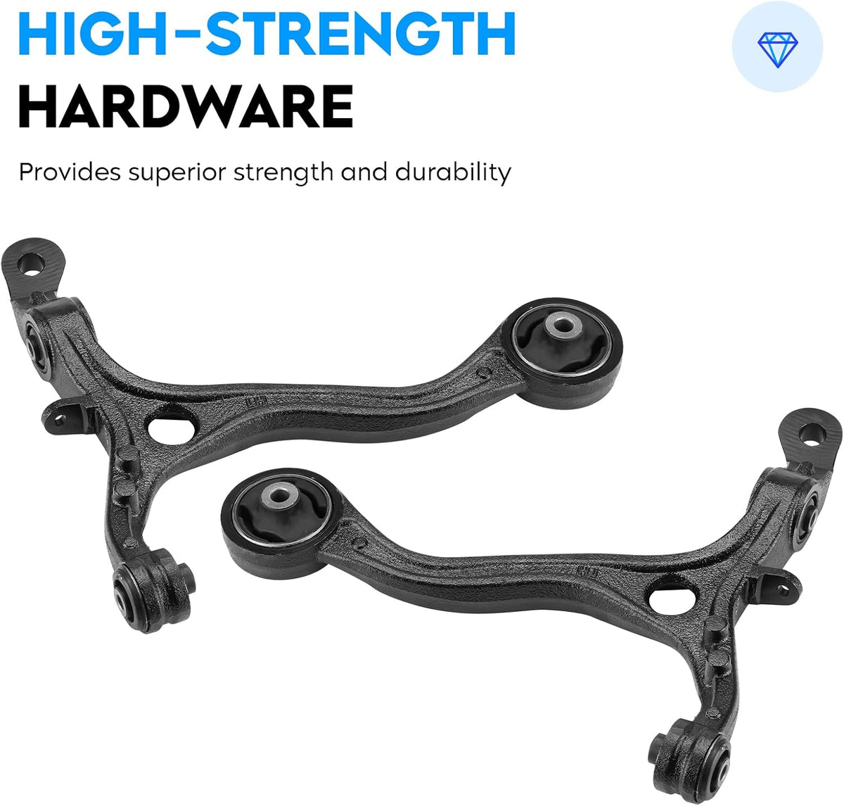 Front Upper & Lower Control Arm w/Ball Joint for Honda Accord 2008-2012, Sway Bar + Tie Rods, 12Pcs Suspension Kit K620614 K620615 K90456 K90457 ES800459 ES800460 EV800461 K500081 K641112 K641113