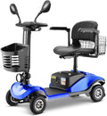 4 Wheel Electric Power Mobility Scooter for Adults, Electric Scooter for Seniors Folding Mobility Scooter -Max Speed