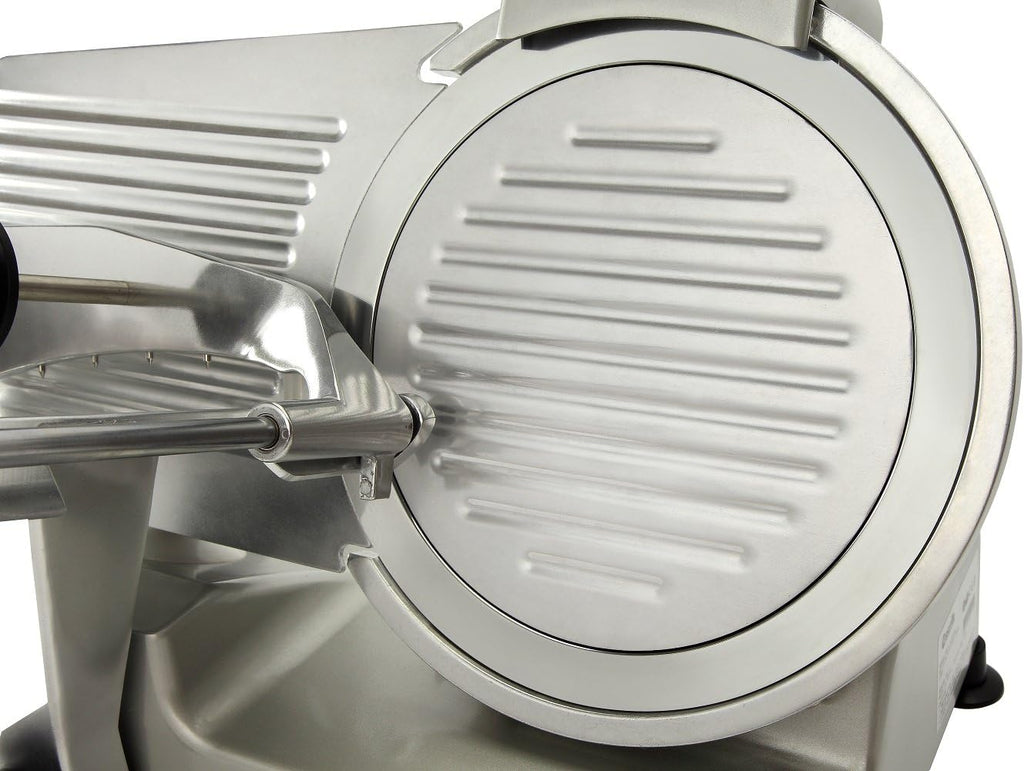 10" Electric Deli Meat Slicer, Cheese Food Slicer with Premium Chromium-plated Steel Blade
