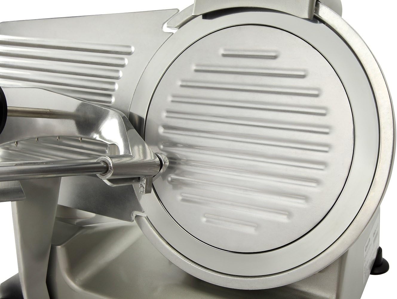 10" Electric Deli Meat Slicer, Cheese Food Slicer with Premium Chromium-plated Steel Blade