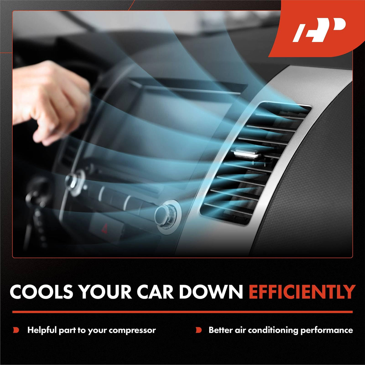 A-Premium AC Expansion Valve Compatible with Audi