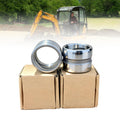 2 Pcs 35MM Excavator Bucket Bushing (ID x OD x L) - Pivot Pin Bushings Kit for John Deere/Caterpillar/Bobcat/Hitachi/Kubota Most Compact Excavators (35 * 45 * 45mm)