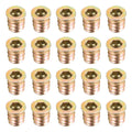uxcell Wood Furniture M6x13mm Threaded Insert Nuts Interface Hex Socket Drive 20pcs