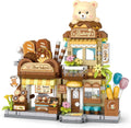 Bear Cub’s Bakery Mini Micro Building Blocks Toy Set