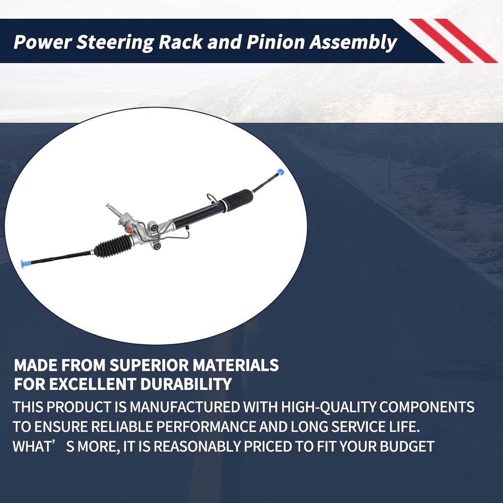 34110SC010 Power Steering Rack & Pinion Assembly Compatible with Subaru Forester 2009 2010 2011 2012 2013 Replace 34110SC011 34110SC012
