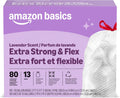 Ultra-Force Tall Kitchen Drawstring Trash Bags, Lavender Scented, 13 Gallon, 80 Count, Pack of 1, Packaging May Vary