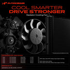 A-Premium Engine Radiator Cooling Fan Assembly