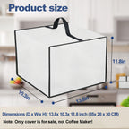 NUENSS-ROR Cover for Mr. Coffee Espresso and Cappuccino Machine (Silver)