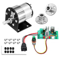Copkim 12V DC Geared Motor Kit, 60rpm