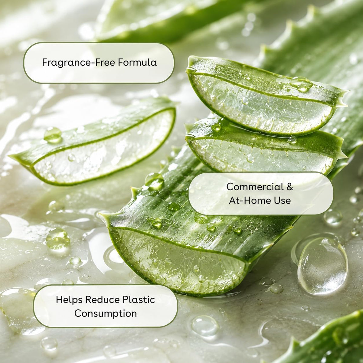 Botanicals Liquid Dish Soap, 128oz, Fragrance Free