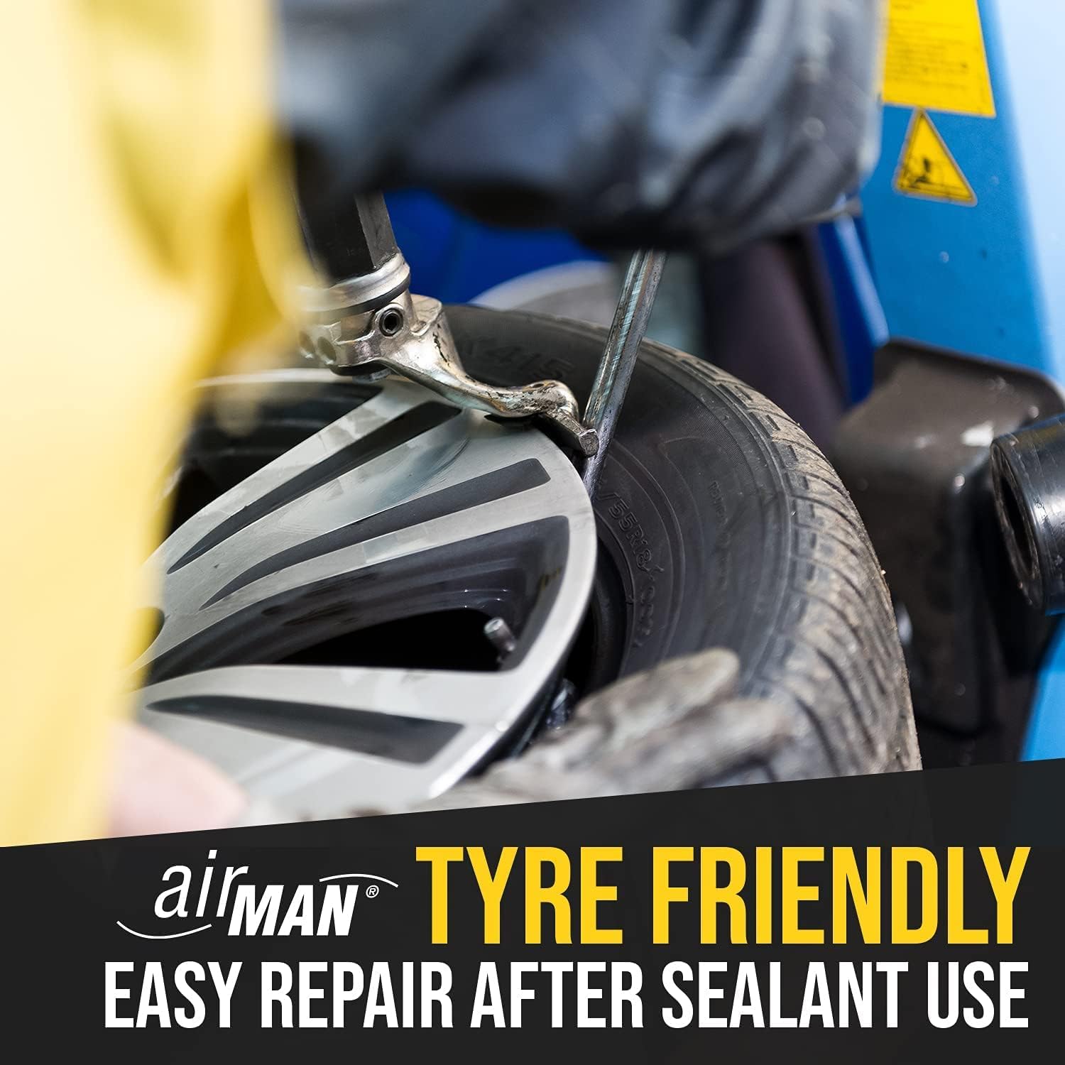 Tire Repair Sealant 450ml UNIBOTTLE - Tire Sealant for Car Tire Repair, Flat Tire Repair Kit Alternative, Works with