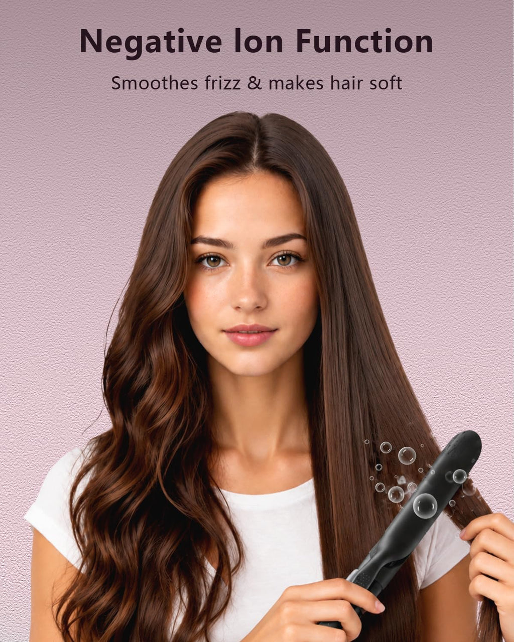 5 in 1 Curling Iron Set, Ceramic Curling Wand & Flat Iron
