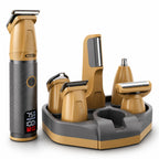 6-in-1 Beard Trimmer for Men with Charging Dock