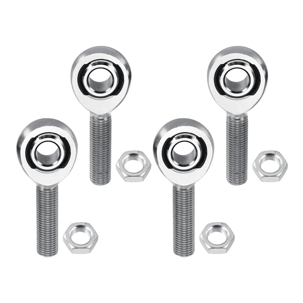 uxcell XM6+XML6 Joint Rod Ends Kit 3/8" Bore - 2 Pair (Left+Right, 4Pcs)