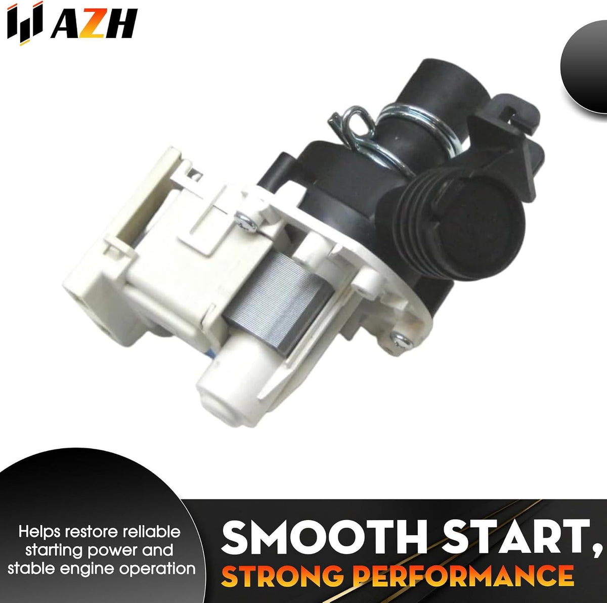 Drain Pump Replacement For Frigidaire FDB2810LDB0 FDB2810LDC0 FDB2810LDC1 FDB2810LDC2 FDB2810LDQ0 FDB2810LDS0 FDB2830CEB0 FDB2830CEB1 FDB2830CEB2 FDB2830CEC0 FDB2830CEC1 FDB2830CEC2 Dishwasher