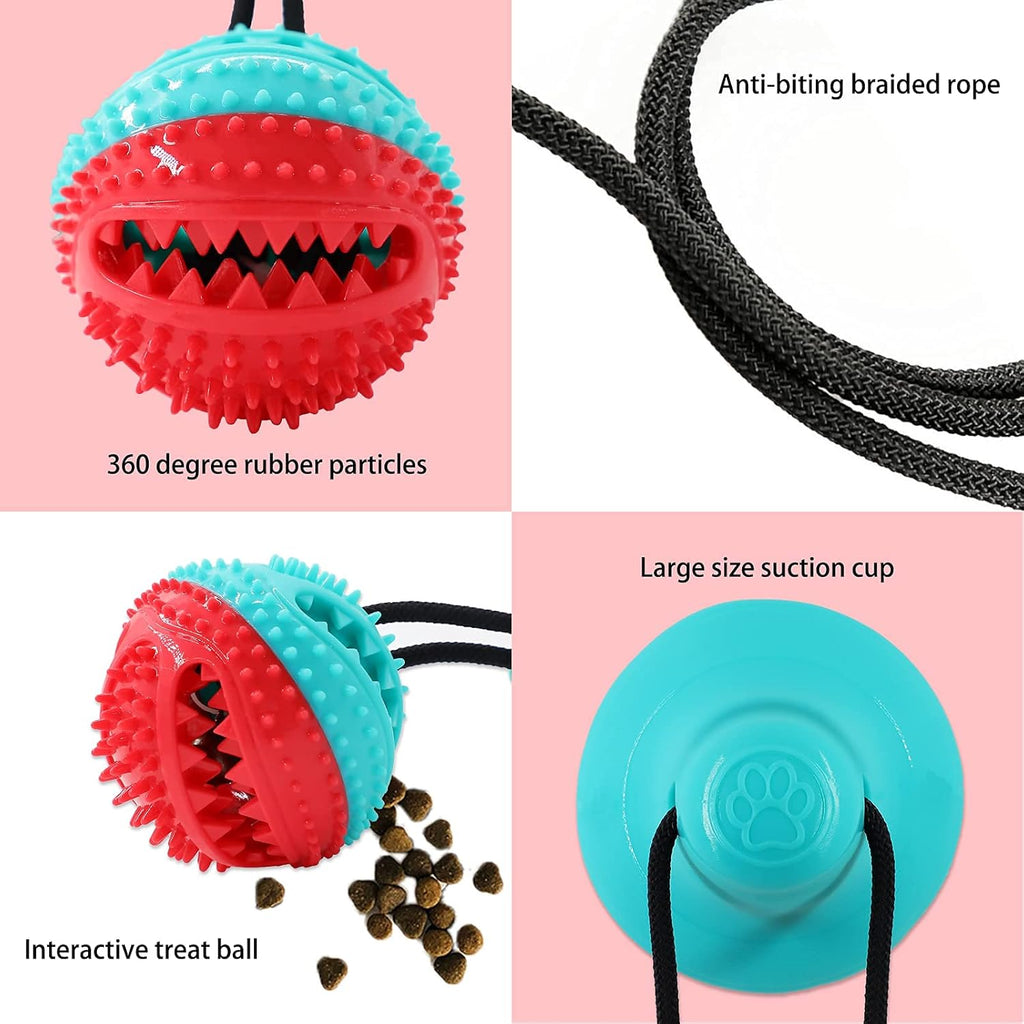 Dog Toys Chew Toys for Aggressive chewers, Puppy Training Treats Teething Rope Toys for Boredom Dog Puzzle Treat Food