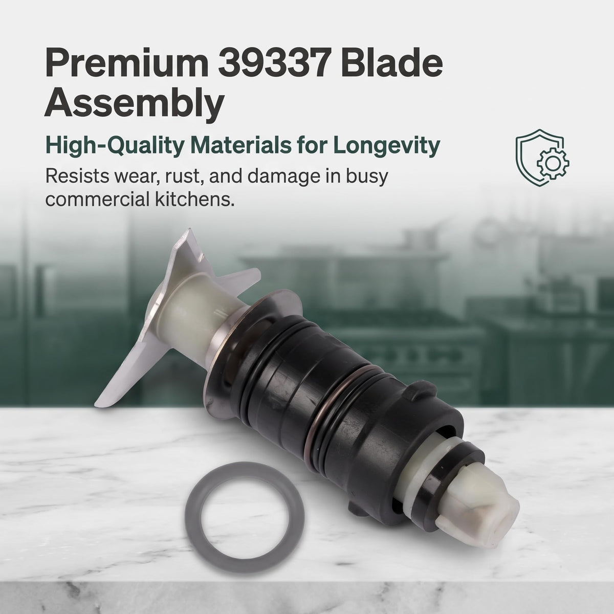 Voniter 39337 Blade Assembly Fit Robot Coupe MP350 MP450 Series Blade