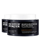 Beard & Mustache Styling Wax for Men - Medium, Flexible Hold