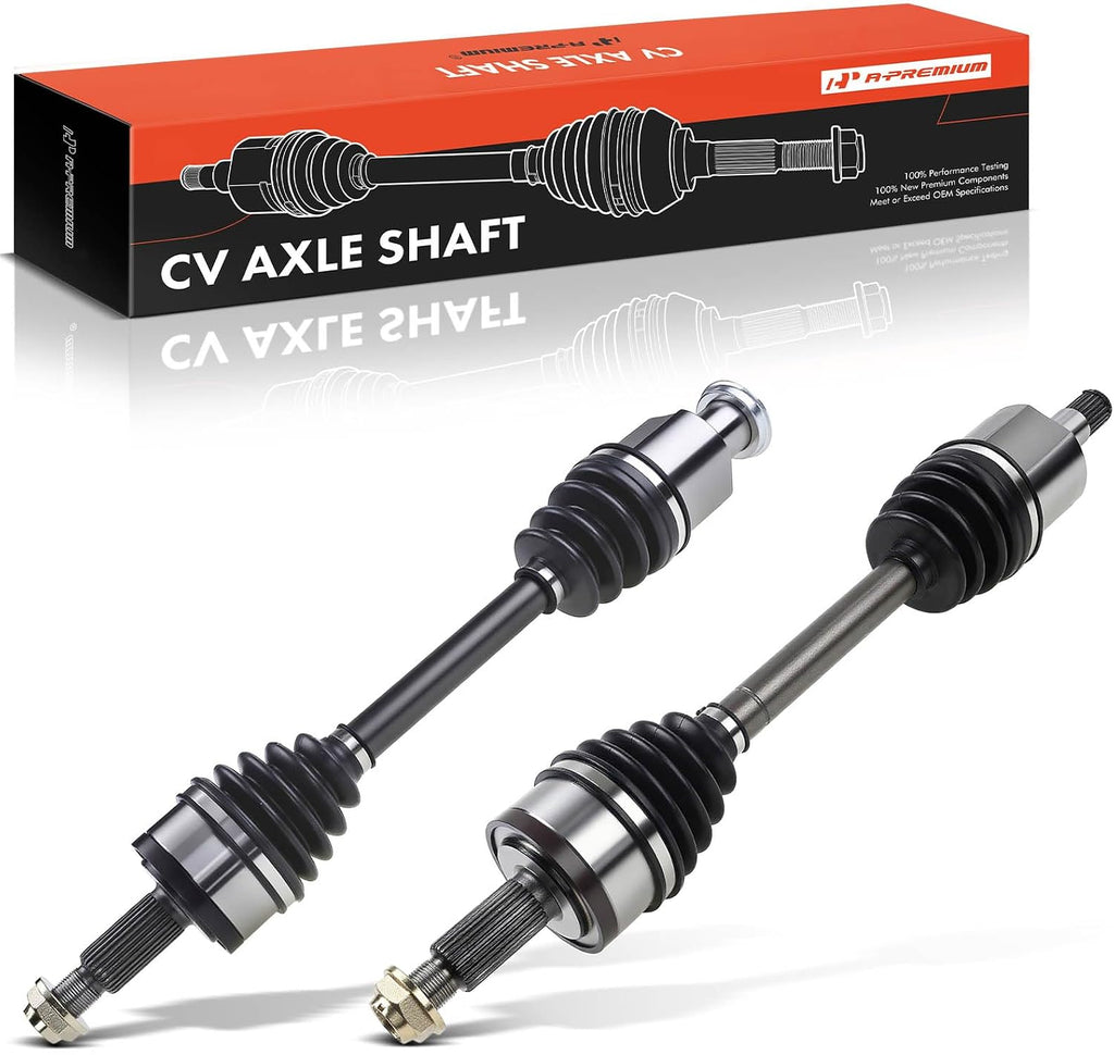 A-Premium Set of 2 Front CV Axle Shaft Assembly