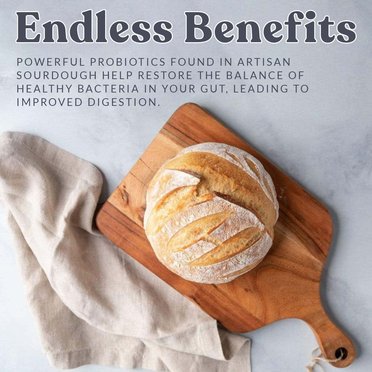 Artisan Bread Making Kit | 5 Piece DIY Kit Includes San Francisco Sourdough Starter, Baker's Scale, Bread Lame, Dough