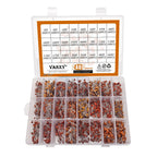 2400Pcs Ceramic Chip Capacitor 2PF-100NF 50V Kit 104 0.1uf (24Values)