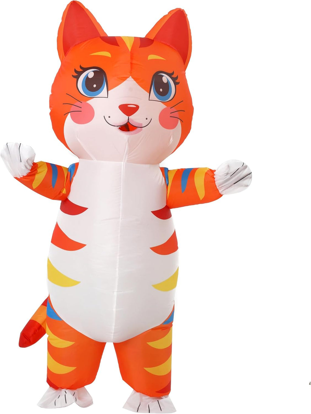 Cat Costume,Blow Up Cat Inflatable Costume Adult For Cosplay Halloween | Inflatable Cat Costume Adult Blow Up Cat