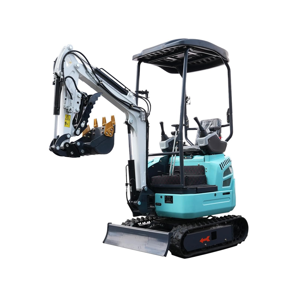 1.3T Mini Excavator is Equipped with a Side-Swing Function