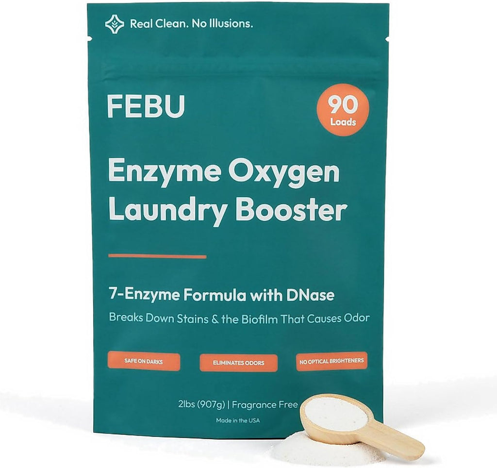 Enzyme Oxygen Laundry Booster, Fragrance Free, 2 lbs