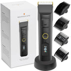 Beardscape V2 Cordless Beard Trimmer for Men with Ceramic Blade, Black