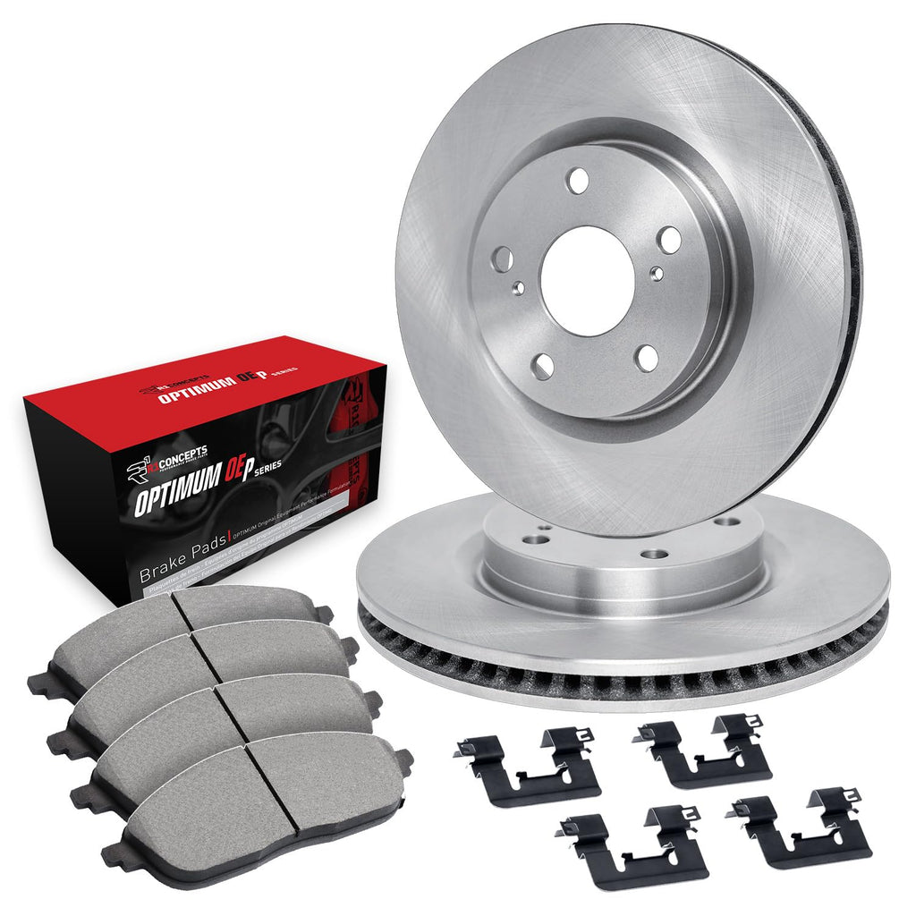 R1 Concepts Front Brake Kit Fits 2001-2010 Chrysler PT Cruiser