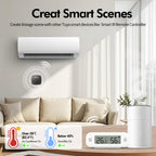 WiFi Thermometer Hygrometer, Mini Temperature Humidity Sensor 4 PCS