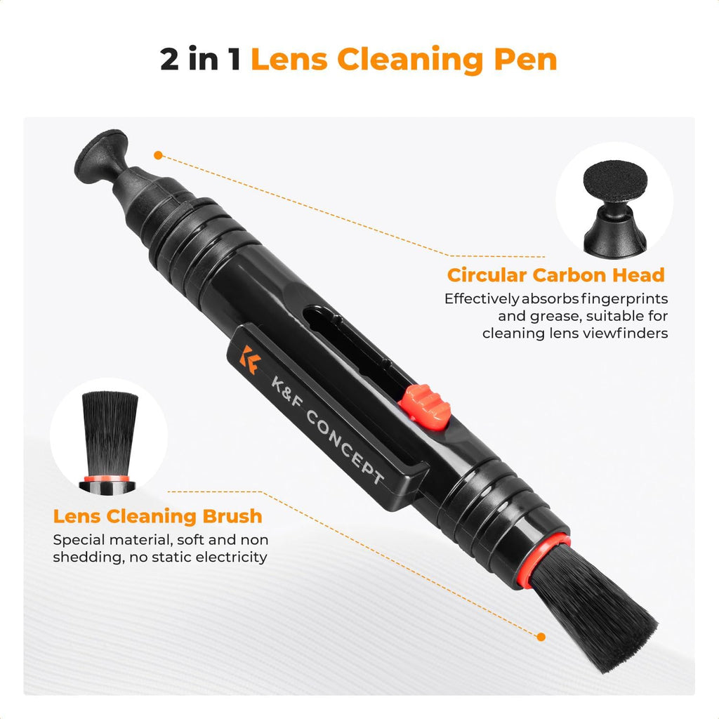 4 in 1 Camera Lens Cleaning Kit for Photography Beginner | Strong Blower, Multi Pen,Washable Reusable Microfiber