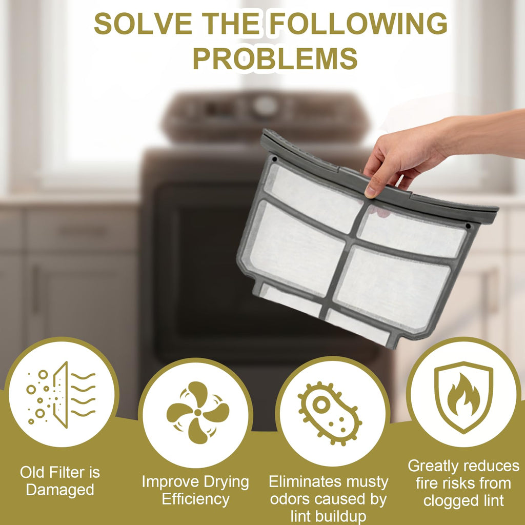 GFD55ESPR3RS GFD55GSPR3RS GFV55ESSN2WW Dryer Lint Screen Filter