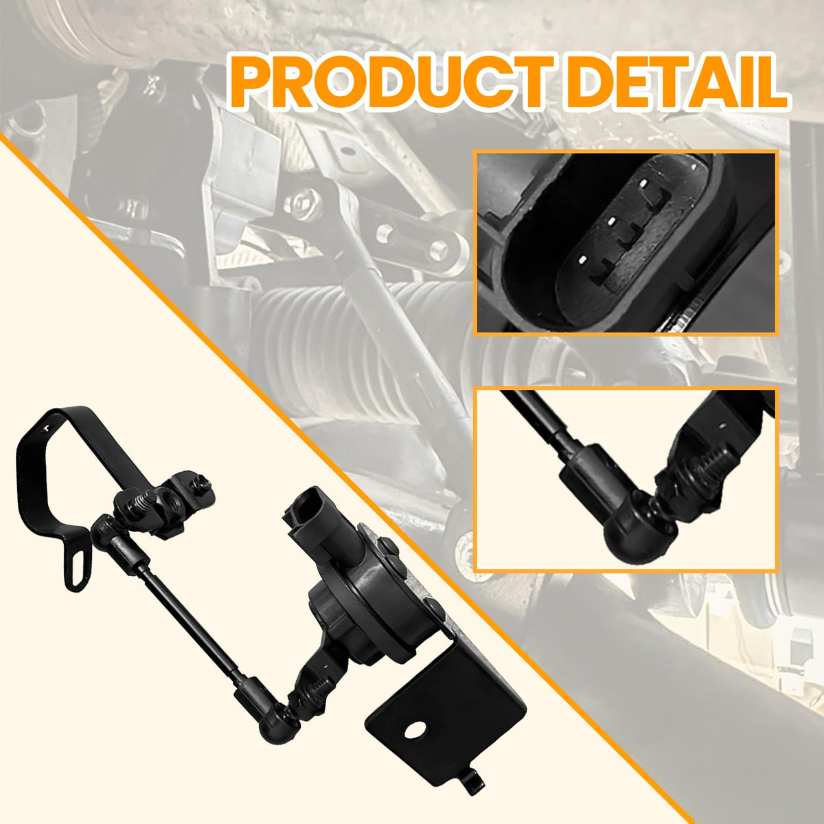 MILLISEC Rear Left Car Height Sensor OE Replace# 23152100