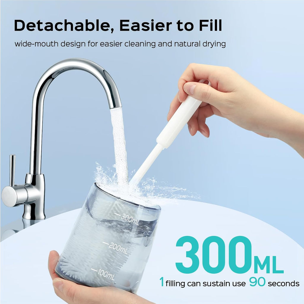 Water Dental Flosser Pick for Teeth C30(FC5360): 4 Modes Cordless Portable 300ML Larger Tank Water Teeth Cleaner IPX7