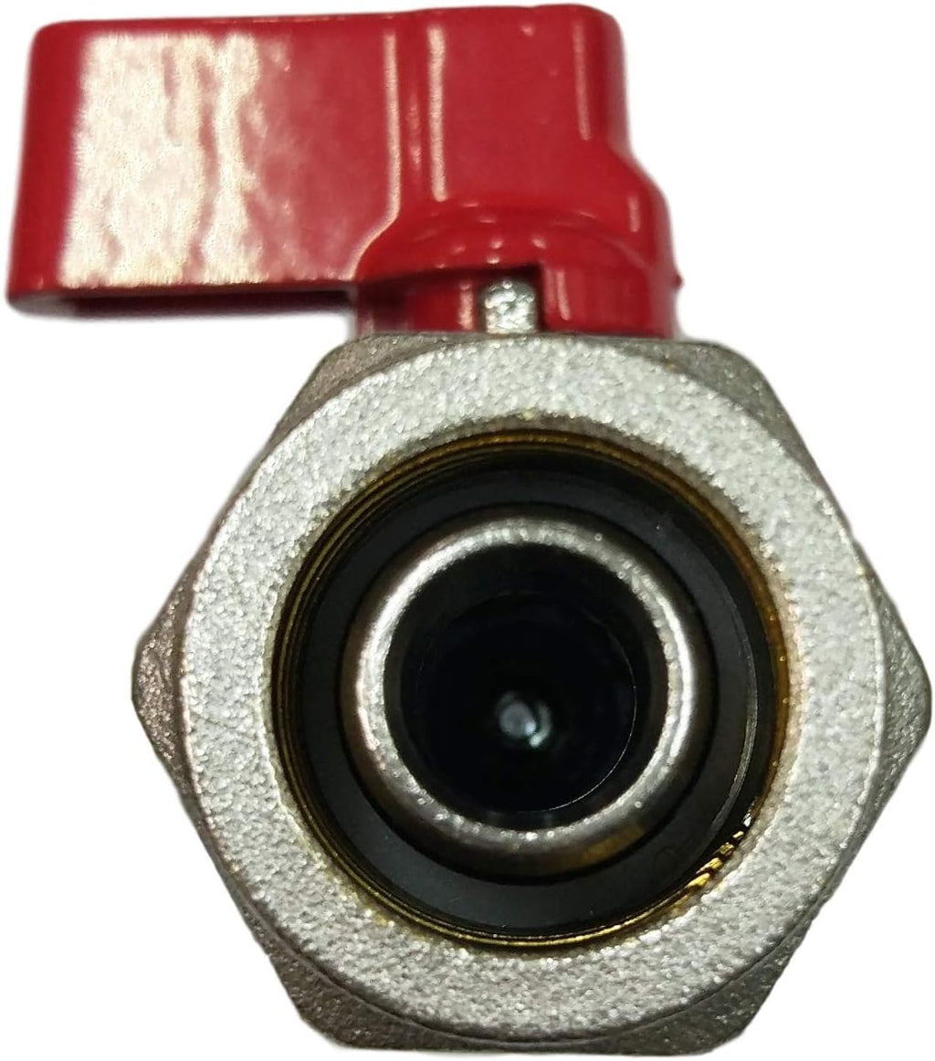 3/4" 4 Loops Plumbing Manifolds w/ 1/2" Pex Ball Valves, Red and Blue Handles