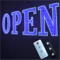 40"x14" Extra Large LED Open Signs for Business with Remote Controlled, 10 Levels Brightness Adjustable Unique Design