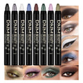 8Pcs Cream Eye Shadow Sticks Set, Matte Shimmer Eyeliner Pencil Eyeshadow Palette Makeup, Eye Highlighter Brightener