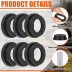 Joyfolk 50 Pack Air Hose Rubber Washer 1-5/16" O. D. for Quick Coupling
